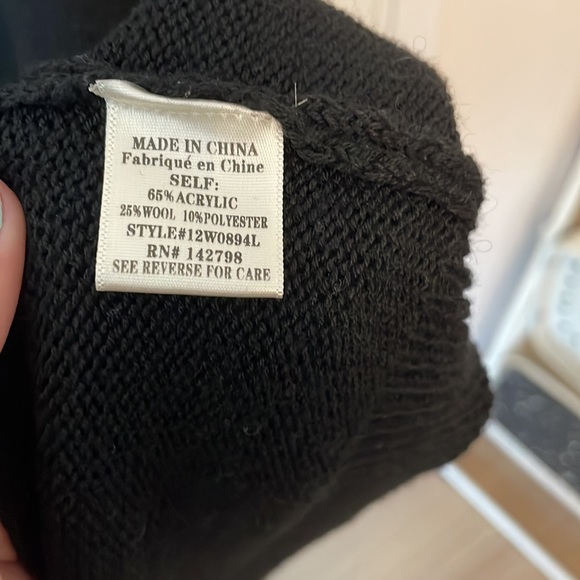 Lulus Cozy Time lace-up sweater - Picture 7 of 9